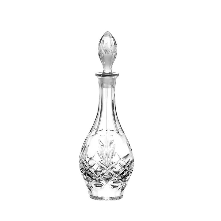 Crystal Decanter 800ml 07 {Judaica-Tabletop-Wine Bottle & Accessories} Manchester Judaica