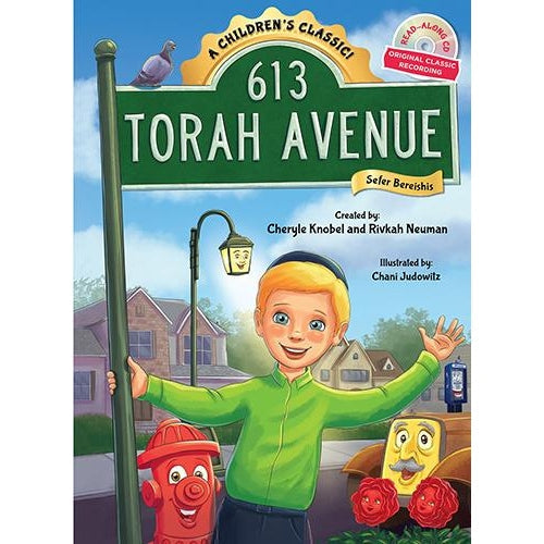 613 Torah Avenue - Bereishis - With a read-along/music CD {Books-Kids-Kids Reading Books} Manchester Judaica