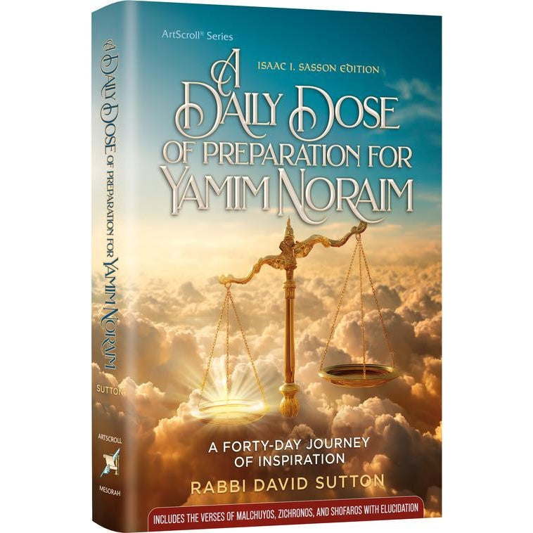 A Daily Dose of Preparation for Yamim Noraim {Holiday-Rosh Hashanah-Books} Manchester Judaica