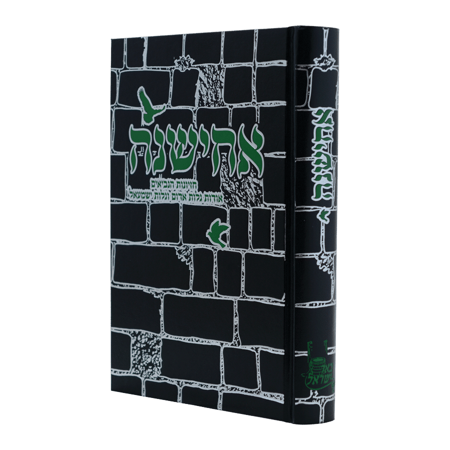 אחישנה {ספרים-מועדים וזמנים-בין המצרים וט' באב} Manchester Judaica