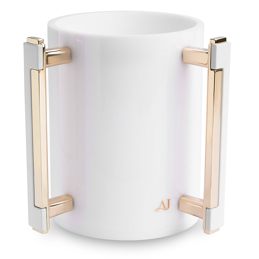 Acrilic Clear Washing Cup 13 cm {Judaica-Home-Washing Cup} Manchester Judaica