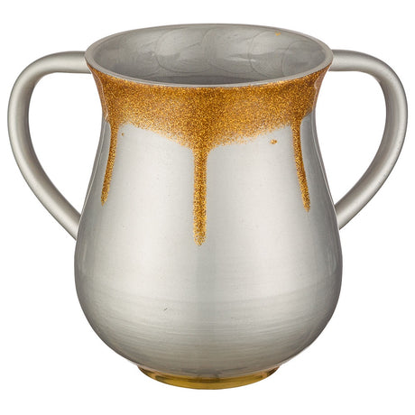 Aluminium Washing Cup 13 cm {Judaica-Home-Washing Cup} Manchester Judaica