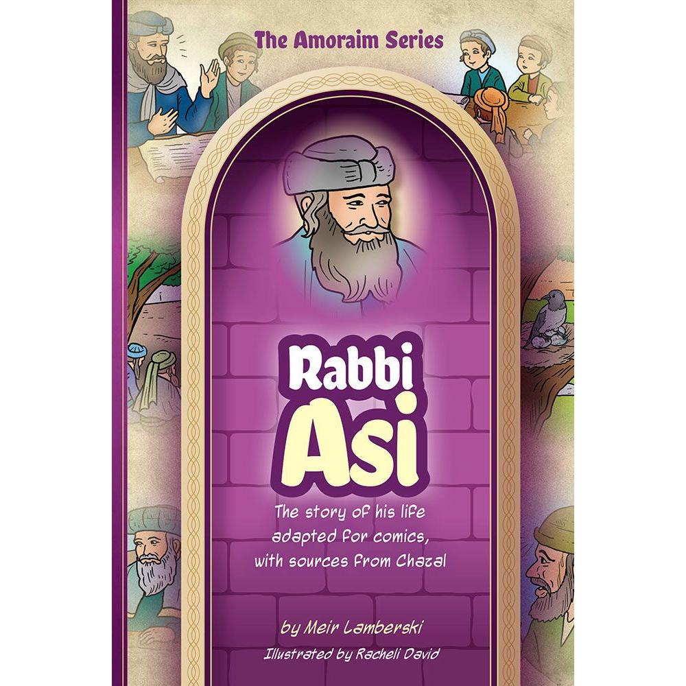 Amoraim Series: (Comic) Rabbi Asi {Books-Kids-Kids Sipurei Tzadikim} Manchester Judaica