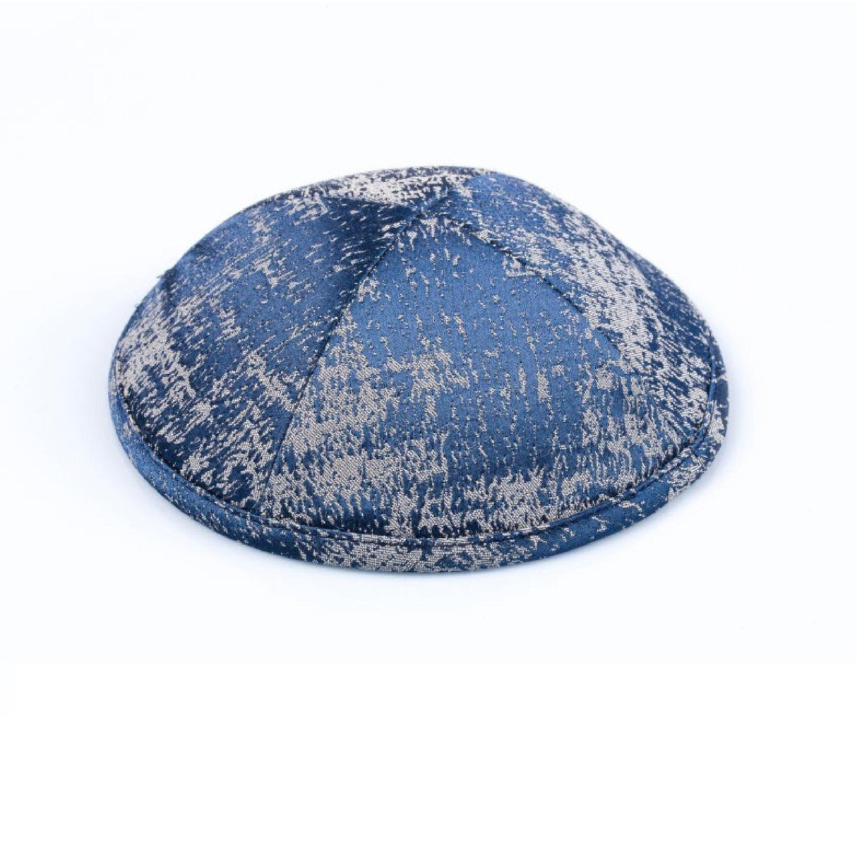 Chai Kippah - Dark Blue With Gold Splash {Judaica-Clothing-Kappel} Manchester Judaica