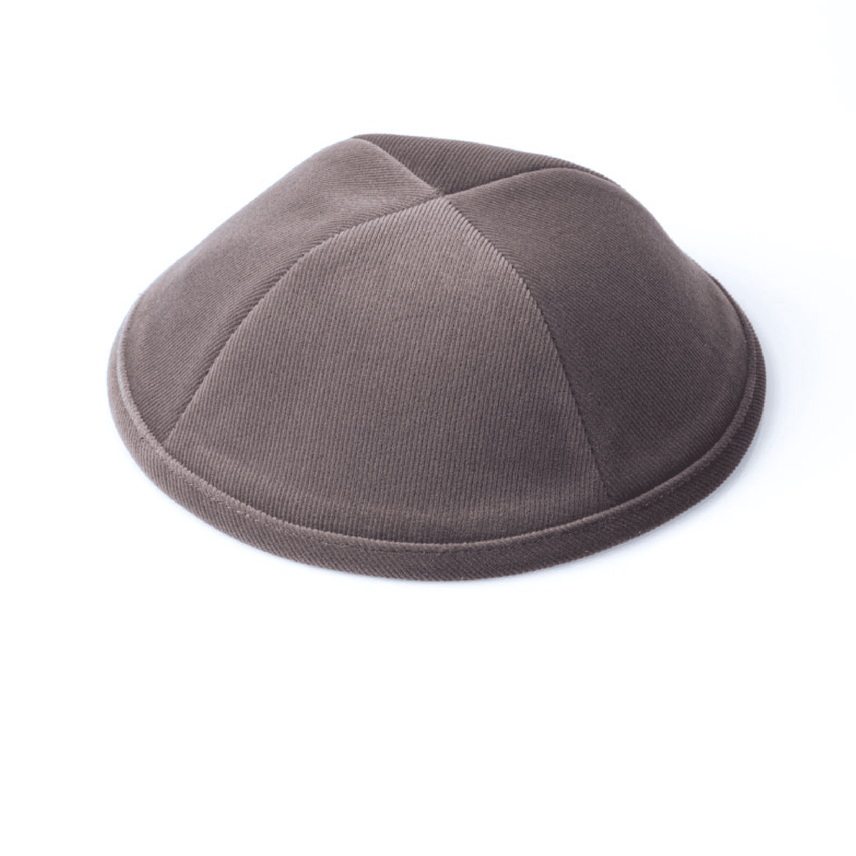 Chai Kippah - Grey Ribbed {Judaica-Clothing-Kappel} Manchester Judaica