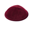 Chai Kippah - Maroon Ribbed {Judaica-Clothing-Kappel} Manchester Judaica