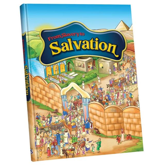 From Slavery To Salvation {Holiday-Pesach-Kids Books} Manchester Judaica