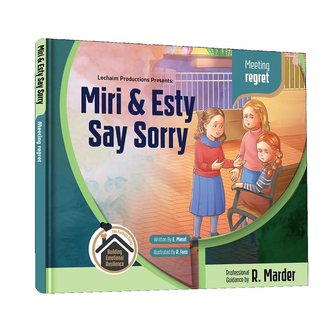 Miri & Esty Say Sorry {Books-Kids-Books for Children} Manchester Judaica