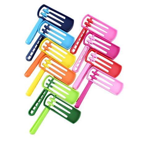 Plastic Gragger Small - Assorted Colours - 1 piece {Holiday-Purim-Gragger} Manchester Judaica
