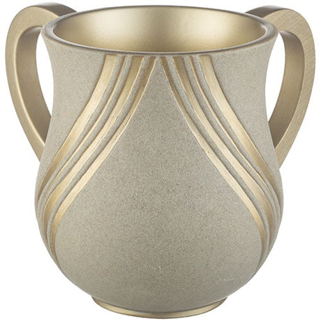 Polyresin Washing Cup 14cm 80920 {Judaica-Home-Washing Cup} Manchester Judaica