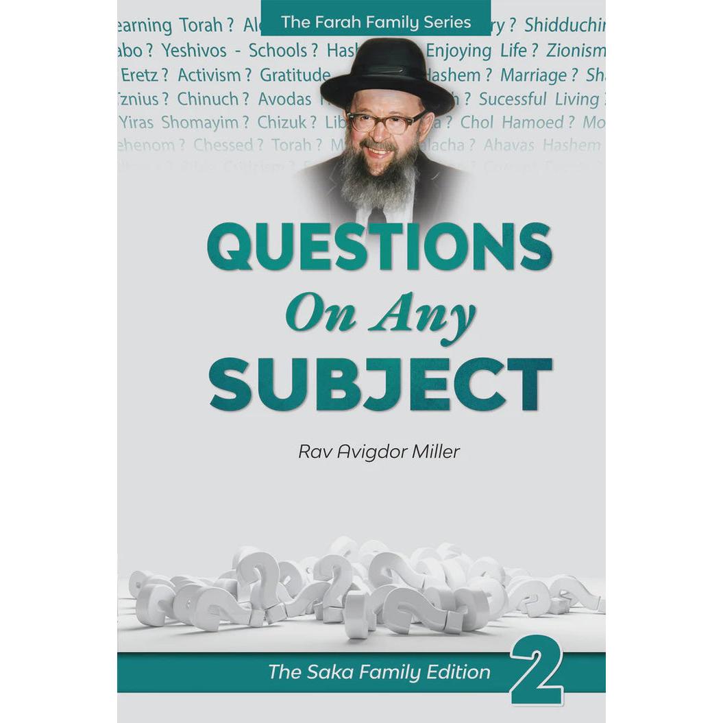 Questions on Any Subject, Book 2 {Books-English-Jewish Law/Halacha} Manchester Judaica