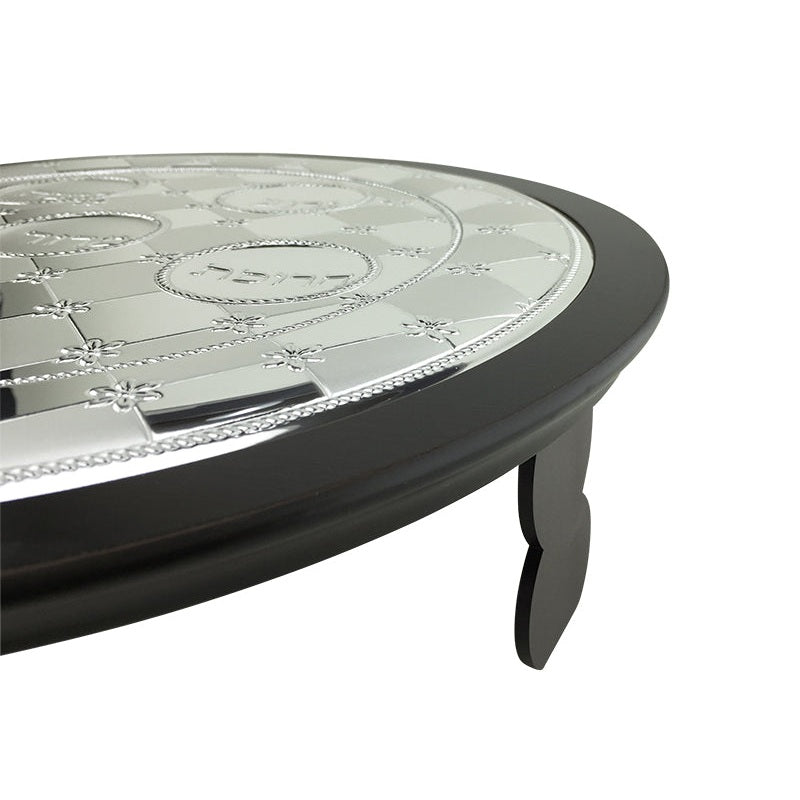 Seder Plate With Legs {Holiday-Pesach-Ka’arah Pesach Plates} Manchester Judaica