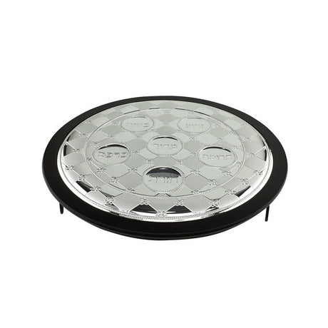 Seder Plate With Legs {Holiday-Pesach-Ka’arah Pesach Plates} Manchester Judaica