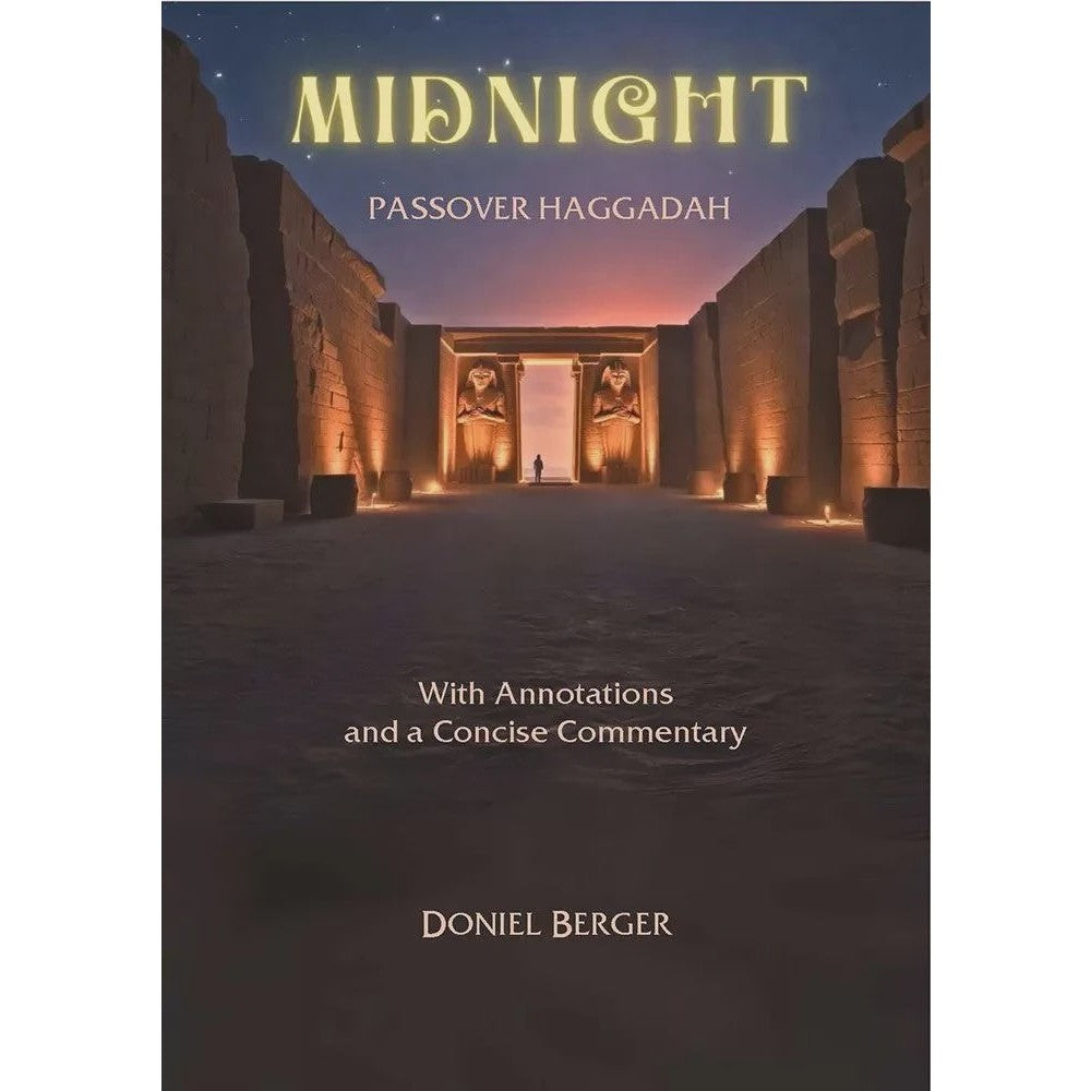 The Midnight Passover Haggadah (Paperback) - With annotations & commentary {Holiday-Pesach-Haggadah} Manchester Judaica