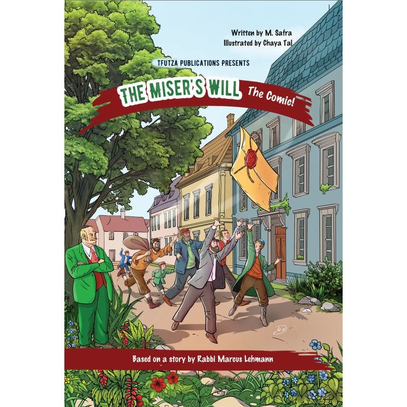 The Miser's Will - The Comic! {Books-Kids-Comics} Manchester Judaica