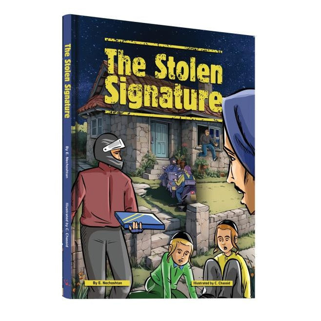 The Stolen Signature - Comic {Books-Kids-Comics} Manchester Judaica
