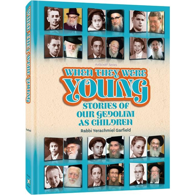 When They Were Young - Stories of our Gedolim as Children {Books-Kids-Kids Sipurei Tzadikim} Manchester Judaica