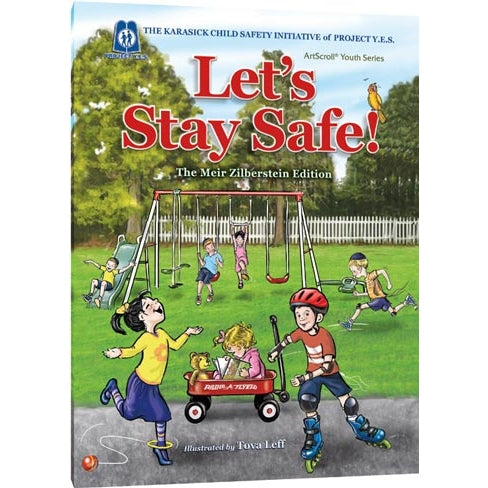 Lets Stay Safe - Paperback {Books-Kids-Books for Children} Manchester Judaica