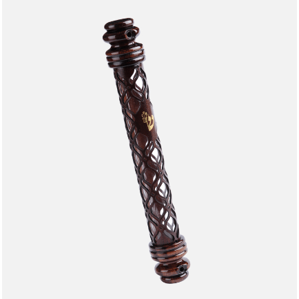Wood Mezuzah Holder 15Cm {Judaica-Home-Mezuzah Holder} Manchester Judaica