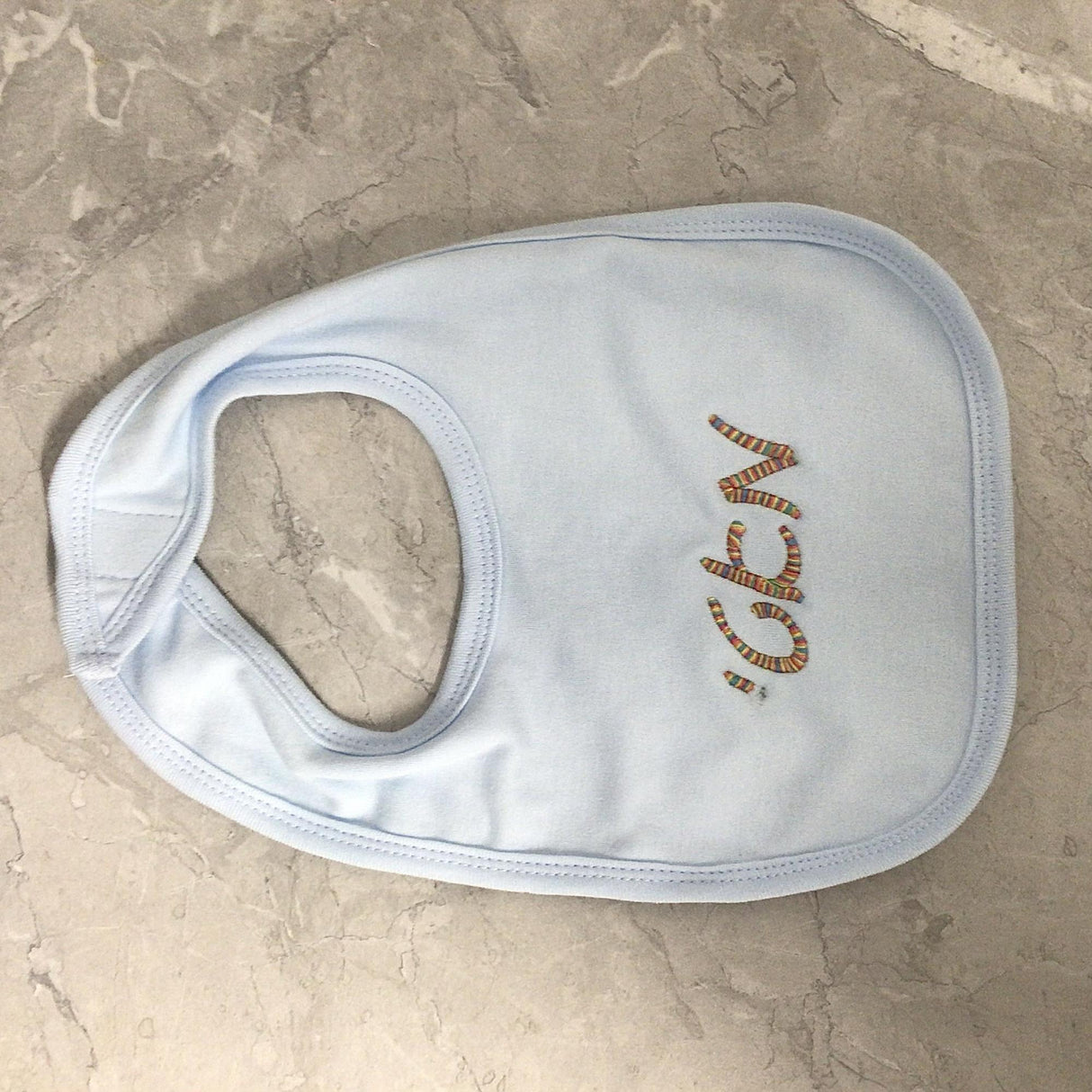 Personalised Baby Bib {Embroidery & Sewing} Manchester Judaica