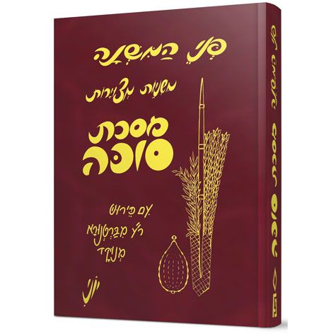 פני סוכה - משניות סוכה עם ציורים מסבירים {ספרים-משנה-משניות} Manchester Judaica