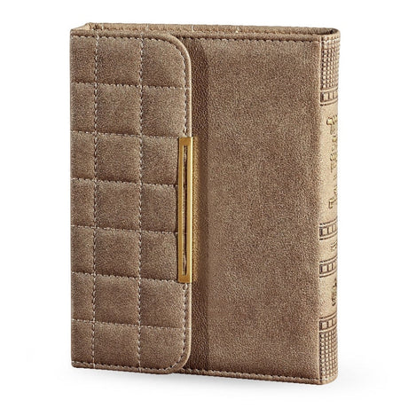 Purse Siddur Light Brown - Sefard {ספרים-תפילות-סדור} Manchester Judaica