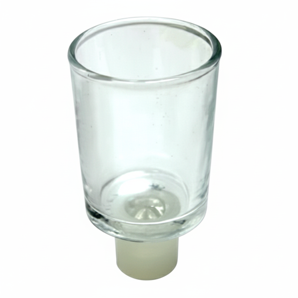 Candle Cups With Rubber Stand {Judaica-lecht-Glasses & Accessories} Manchester Judaica
