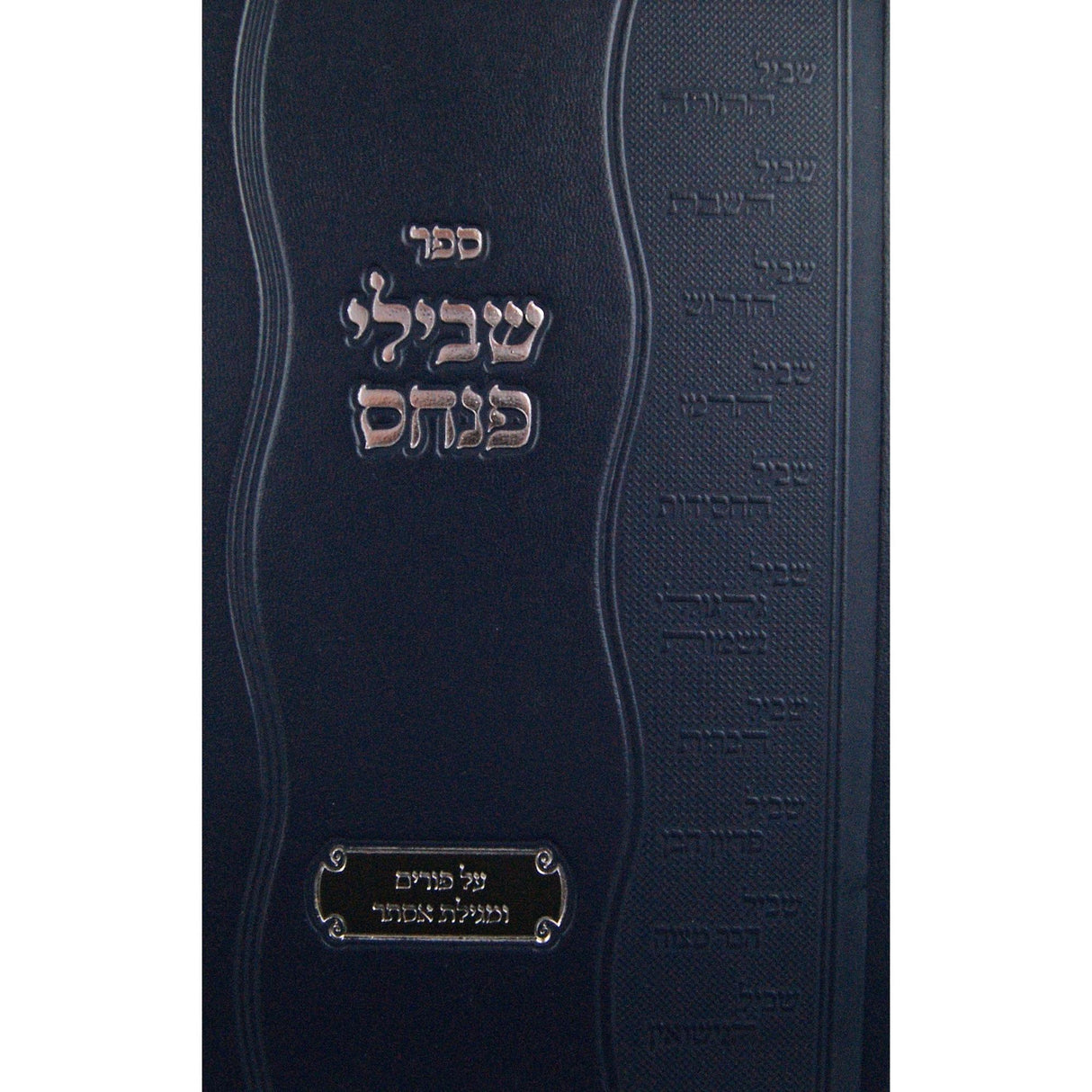 שבילי פנחס - פורים ומגילת אסתר {ספרים-מועדים וזמנים-פורים - ד פרשיות} Manchester Judaica