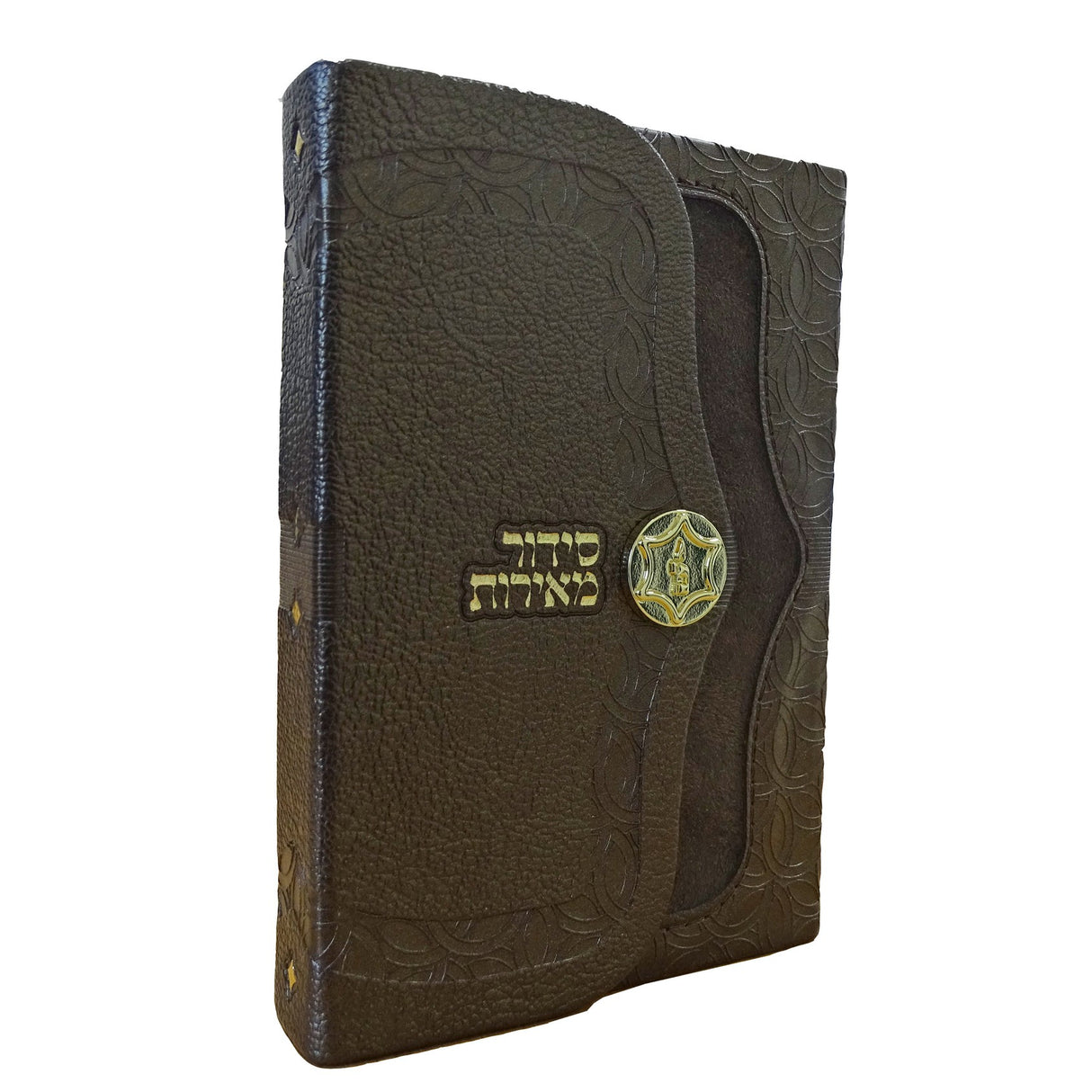 Suede Bronze סדור ספרד מגנט - הוצ' מאירות {ספרים-תפילות-סדור} Manchester Judaica