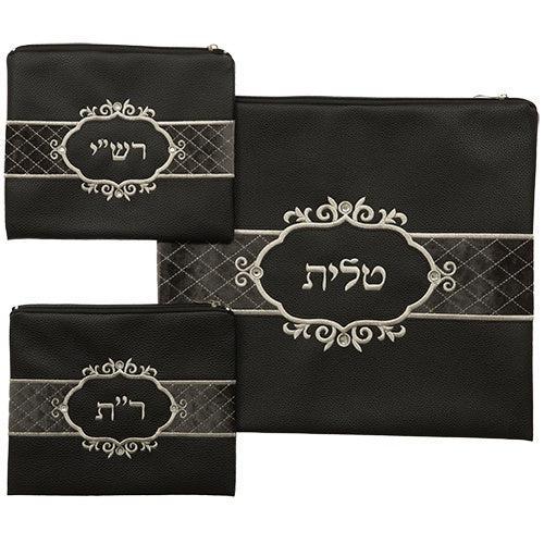 Tallis Tefillin Set 65307 Size 8 {Judaica-Tallis Tefilin Bags-Size 6/8} Manchester Judaica