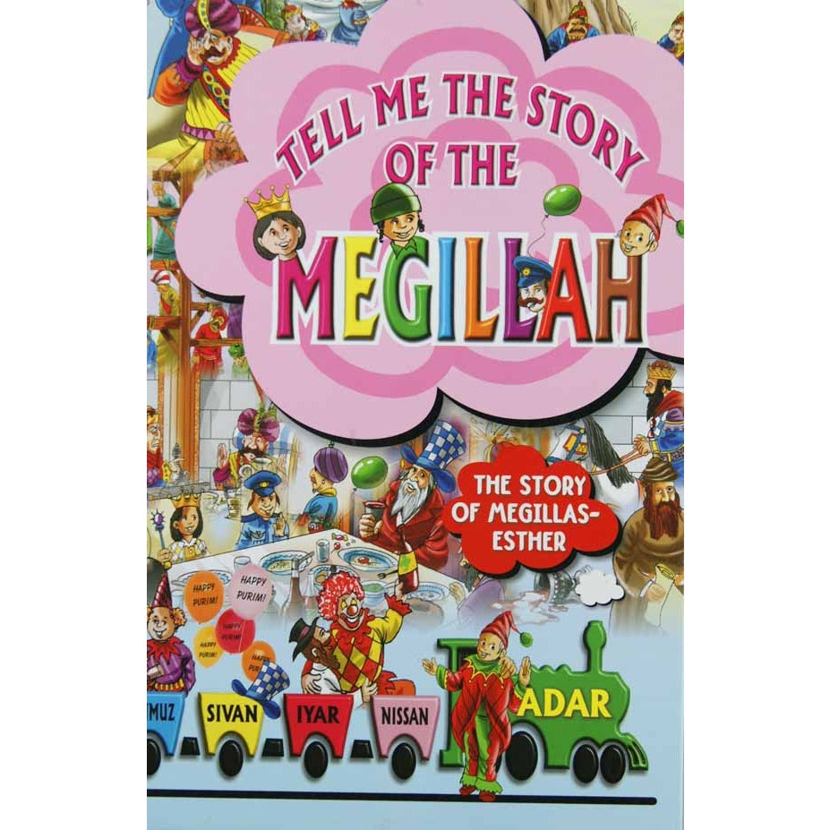 Tell me the Story of the Megillah - Regular Binding Laminated Pages {Books-Kids-Kids Parshah} Manchester Judaica