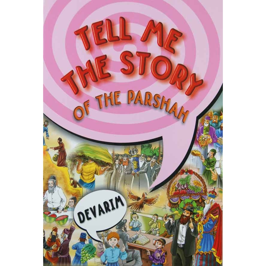Tell me the Story of the Parshah Devarim - Reinforced Plastic {Books-Kids-Kids Parshah} Manchester Judaica