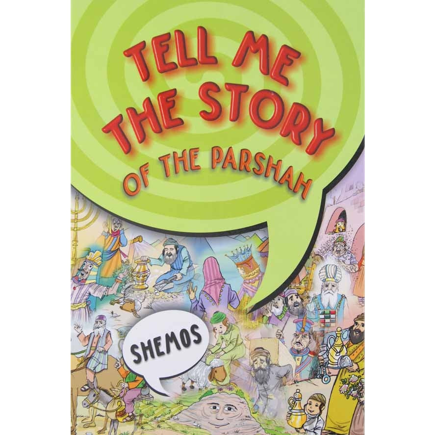 Tell me the story of the Parshah Shemos - Laminated Pages {Books-Kids-Kids Parshah} Manchester Judaica