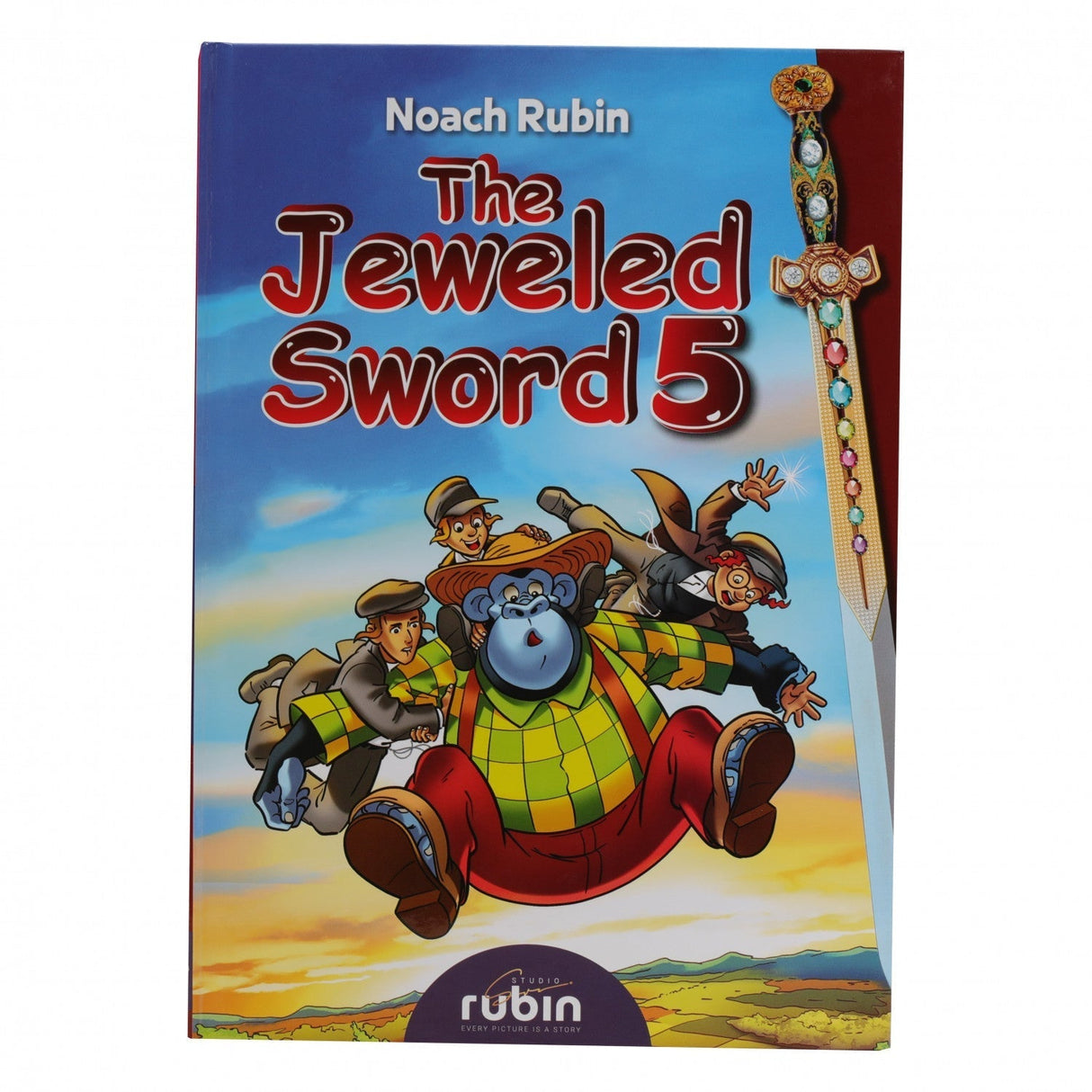 The Jeweled Sword 5 - Comic {Books-Kids-Comics} Manchester Judaica