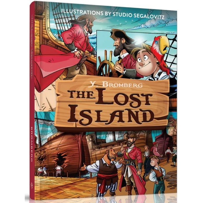 The Lost Island - Comic {Books-Kids-Comics} Manchester Judaica