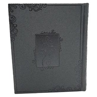 תהלים אלבום גדול פי.יו אפור - כפתור ופרחGray {ספרים-תפילות-תהלים} Manchester Judaica