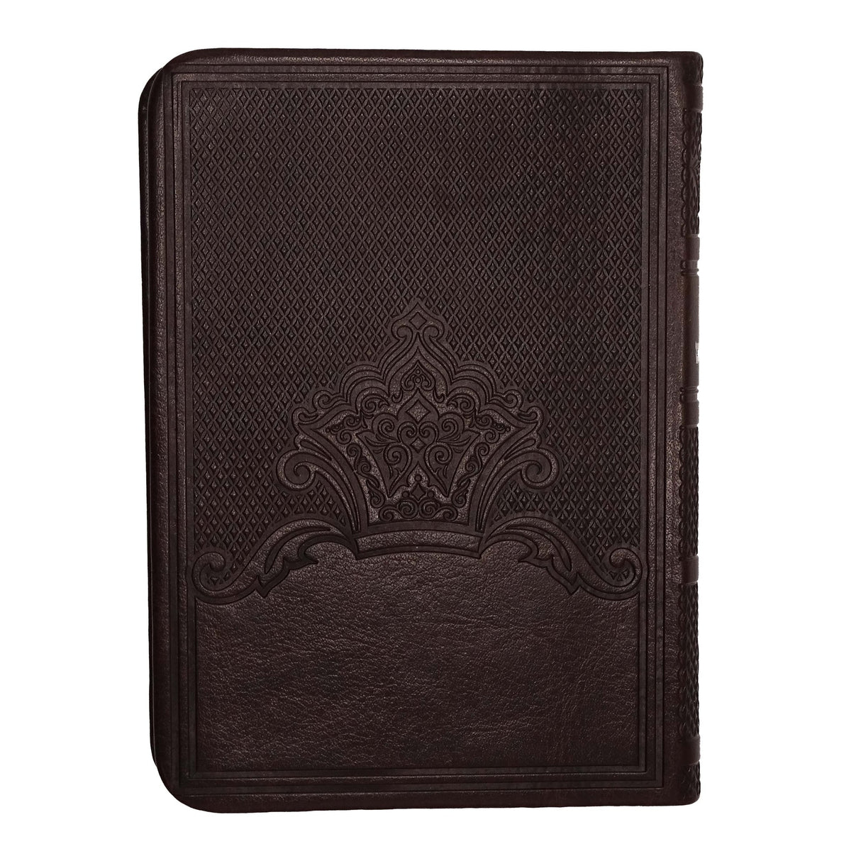 תהלים מאירות חצי קשה 13 ס"מ חום כהה {ספרים-תפילות-תהלים} Manchester Judaica