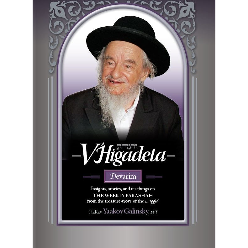 V'higadeta - Devarim - Insights & stories {Books-English-Parsha} Manchester Judaica
