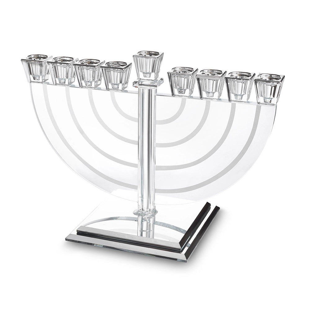 Crystal Elegant Menorah 22x30 cm