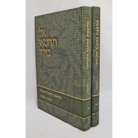 אל תחטאו בילד ב' כרכים - מחשבת החינוך התורתי