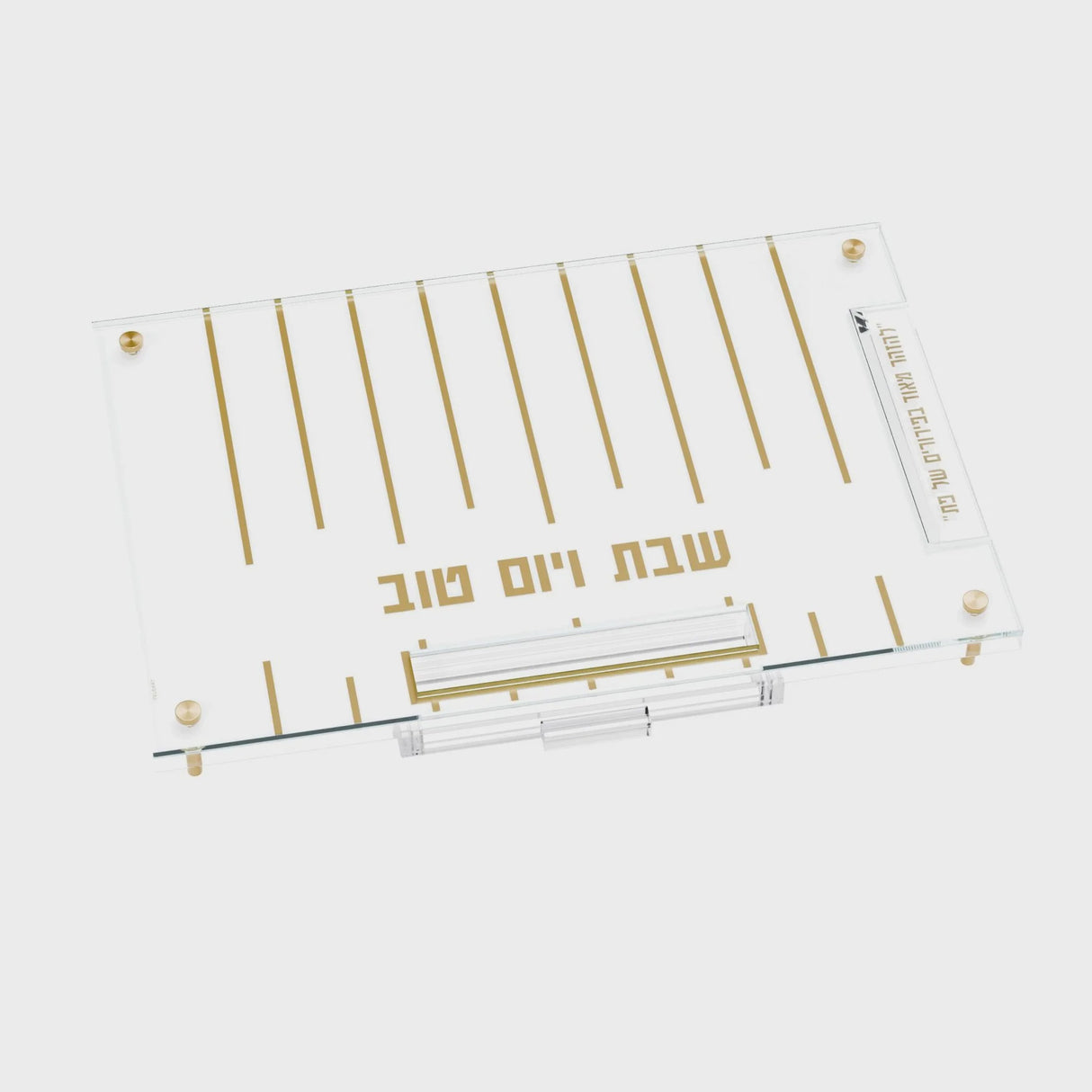 Linear Challa Board with Crumb Drawer