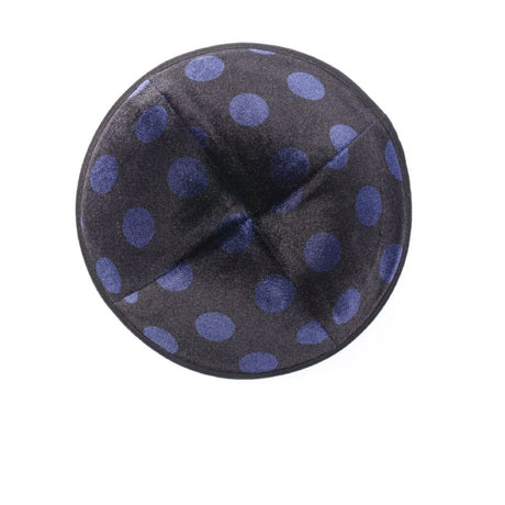 Chai Kippah - Blue Dots