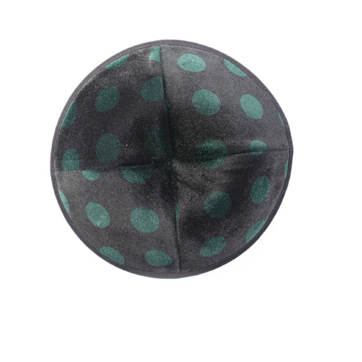 Chai Kippah - Green Dots