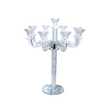 Crystal Candalabra 9 branches 47cm {Judaica-Lecht-Candlesticks, Candelabra} Manchester Judaica