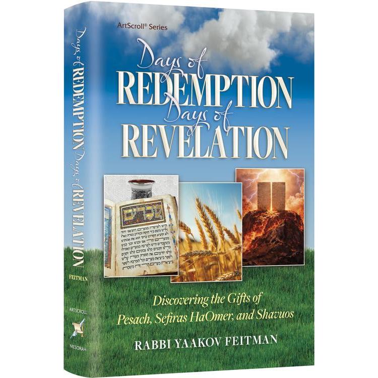 Days of Redemption, Days of Revelation - Pesach Sefiras HaOmer & Shavuos {Holiday-Sefirah-Books} Manchester Judaica