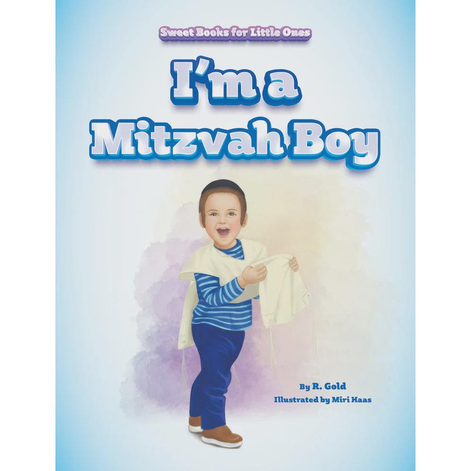 I'm a Mitzvah Boy - Board Book {Books-English-Parenting And Chinuch} Manchester Judaica