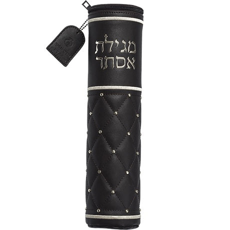 Leatherette Megilah Holder for Size 39 cm {Holiday-Purim-Megilah Holder} Manchester Judaica