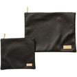Leatherette Tallit - Tefillin Set 38*29.5 cm - Black {Judaica-Tallis Tefilin Bags-Size 5} Manchester Judaica