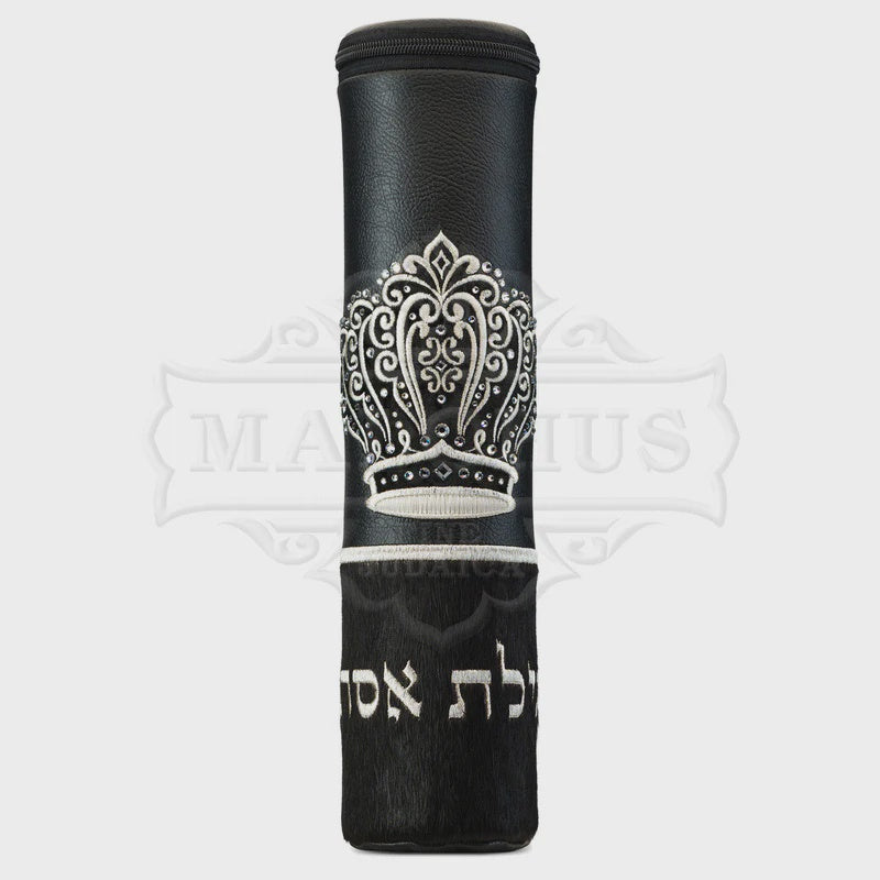 Megillah Holder 40cm - 1040 Black {Holiday-Purim-Megilah Holder} Manchester Judaica