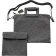 PU Leathere Fabric Talit & Tefilin Set 38*31 cm - with Embroidery {Judaica-Tallis Tefilin Bags-Size 5} Manchester Judaica